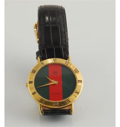 vintage mens gucci watch|gucci watches from the 80s.